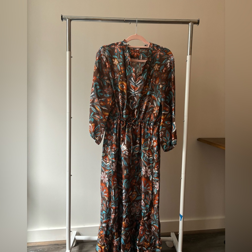 J.McLaughlin - Silk Maxi Dress - XL